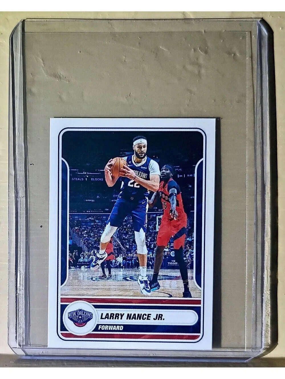 2023-24 Larry Nance Jr. Panini NBA Basketball #407 Sticker New Orleans Pelicans